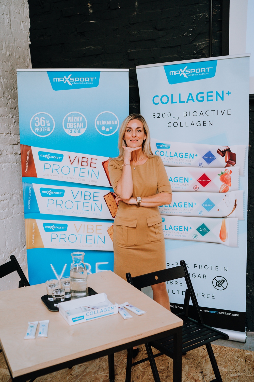 Tlaov konferencia Max Sport Collagen